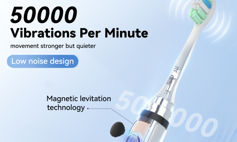 JTF P100 Black Electric Toothbrush