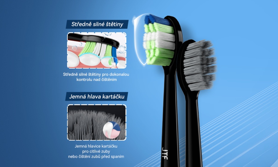 JTF P200 Blue Electric Toothbrush